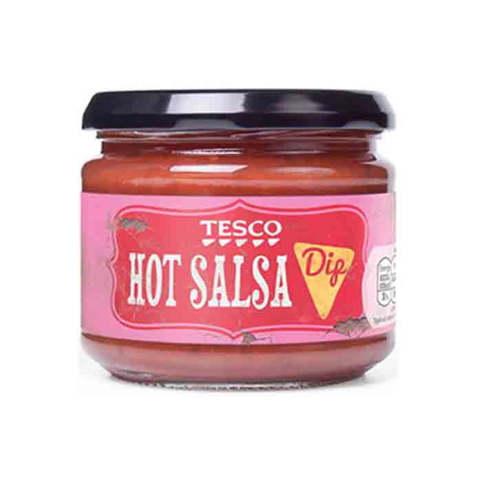 Tesco Salsa Hot chunky Flavour Dips 300gm