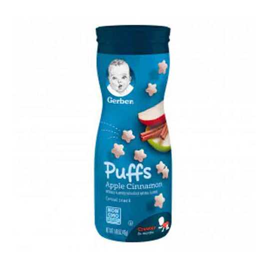 Gerbar Puff Strawberry&Apple 42gm