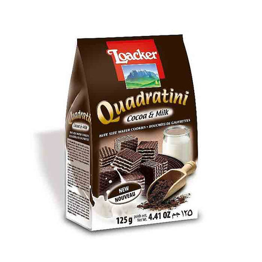 Loacker Quadratini Espresso 125gm