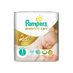 Pamper premium care new born 22pcs