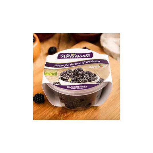 Wholesome Fruits Black Berries 175g