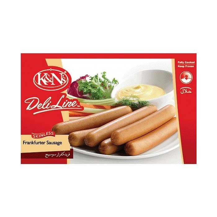K&ns Jumbo Frank Suasages With Cheese & Onion ECO
