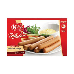 K&ns Jumbo Frank Suasages With Cheese & Onion ECO