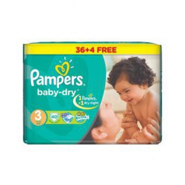 Pampers Baby Dry 40s Mini2 3-6kg