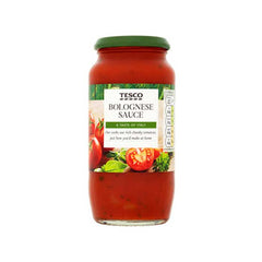 Tesco Pasta Sauce Free From G/W/M Lasagne Jar 500gm