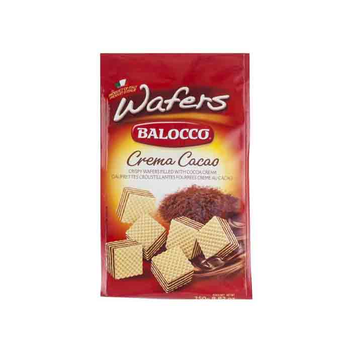 Balocco Wafer Cocoa 250gm