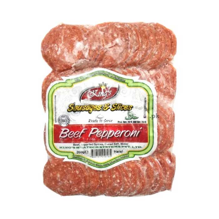 King's Beef Pepperoni Sliced