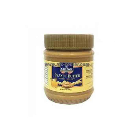 Crown Peanut Butter With Honey 340g