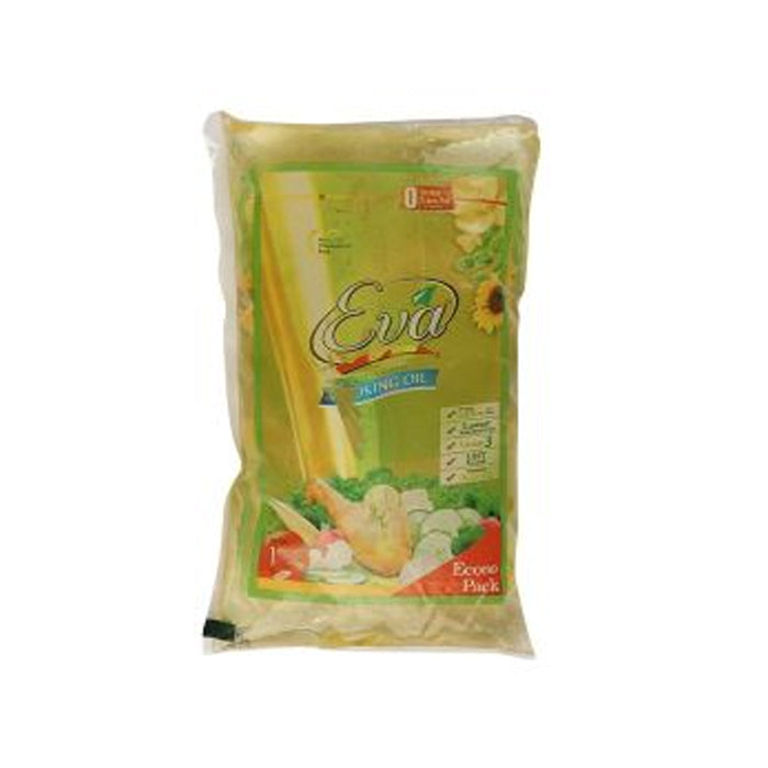 Eva Cooking Oil Standard 1ltr Pouch