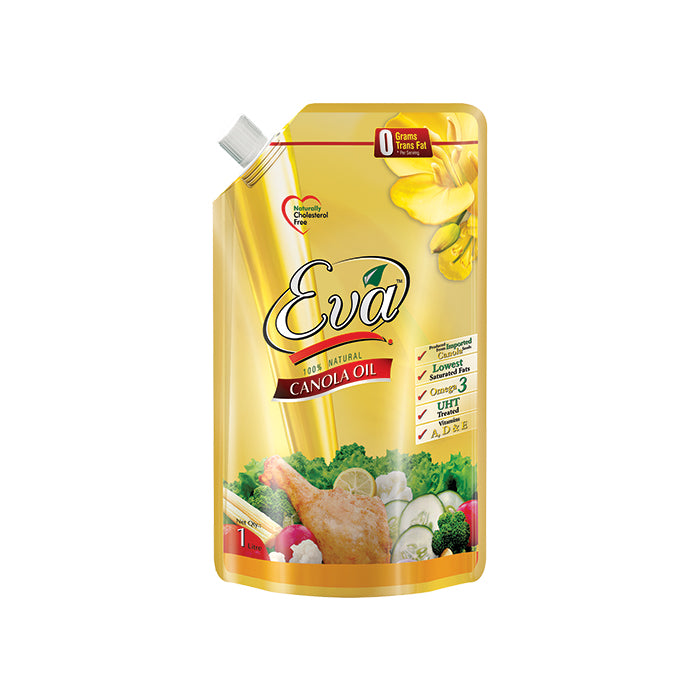 Eva Canola Oil 1Ltr Pouch