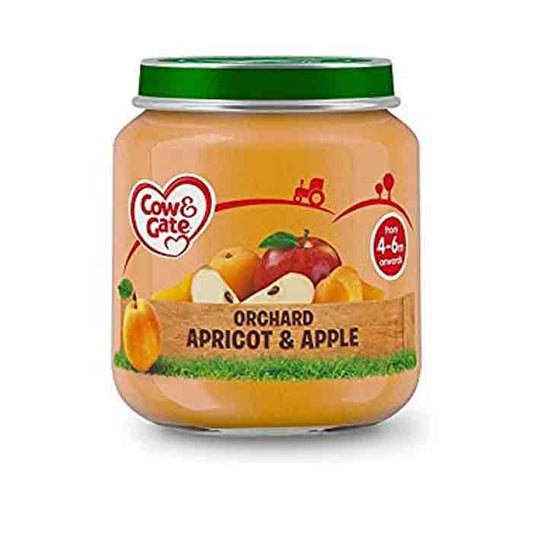 Cow & Gate B/B Baby Food Orchard Apricot & Apple 125g