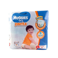 Huggies Dry Pants Eco L 14s