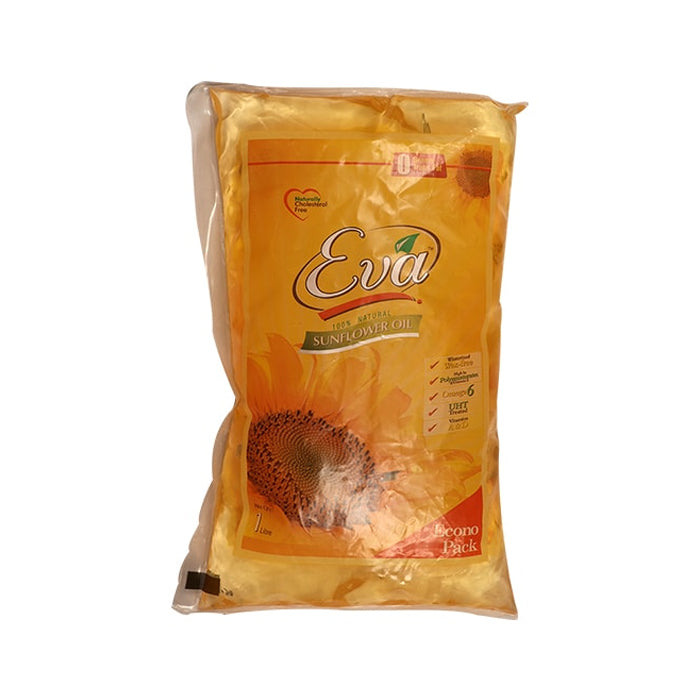 Eva Sunflower Oil 1ltr Pouch