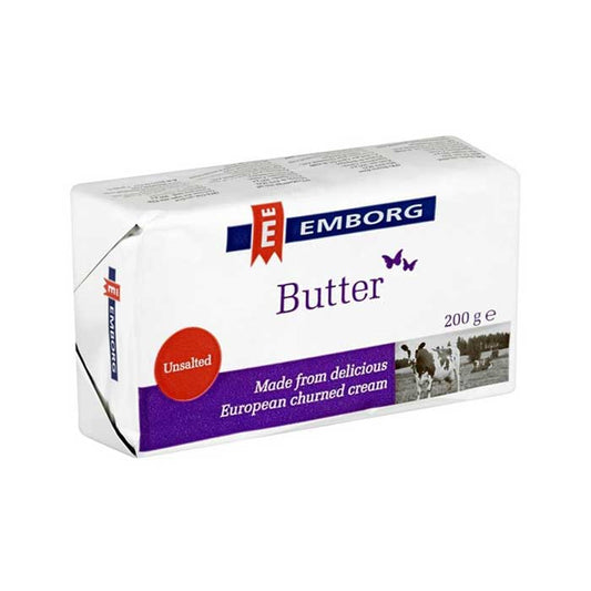 Emborg Butter UnSalted 200g