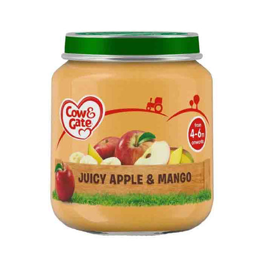 Cow & Gate B/B Baby Food Juicy Apple & Mango 125g