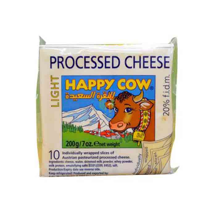 Happy Cow Light Slice 200g