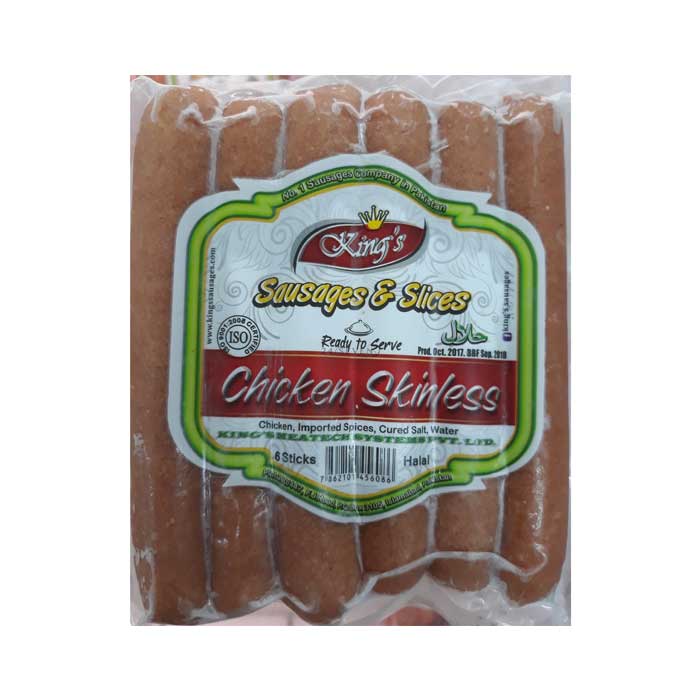 king's sausages skinless