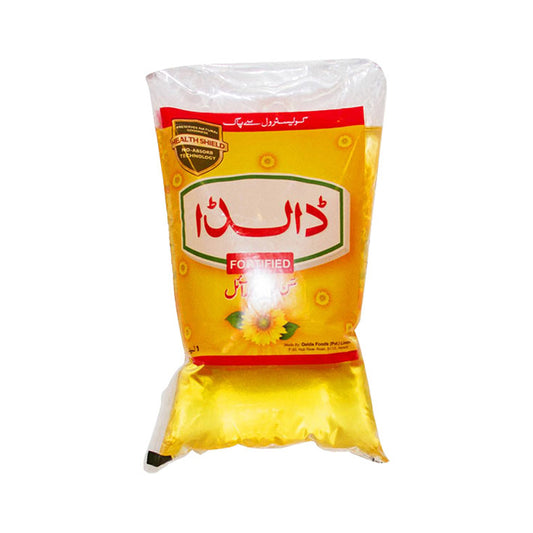 DALDA SUNFLOWWER COOKING OIL 1LITER POUCH