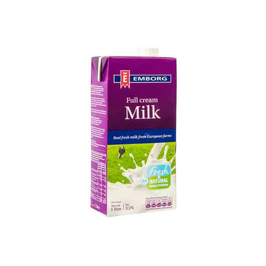 Emborg Milk Full Cream 1ltr