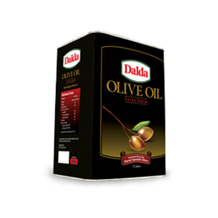 Dalda Extra Virgin Olive 3ltr Tin