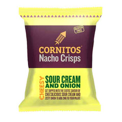 Cornitos Nacho Crisps Sour Cream And Onion 30g
