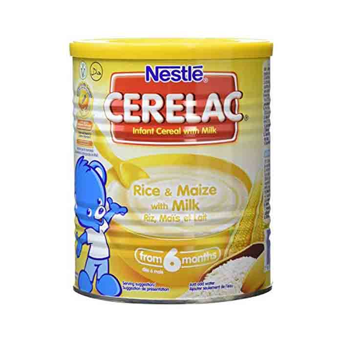 Nestle Cerelac Rice & Maize Milk 6 months 400g