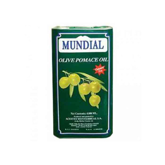 Mundial Olive Pomace Oil 4ltr Tin