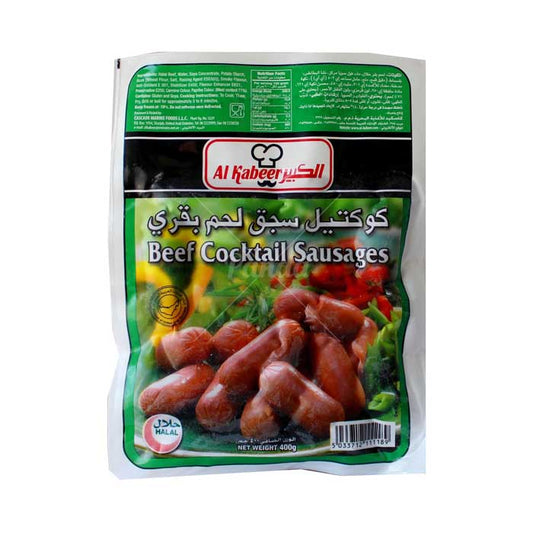 Al Kabeer Beef Cocktail Sausages 400g