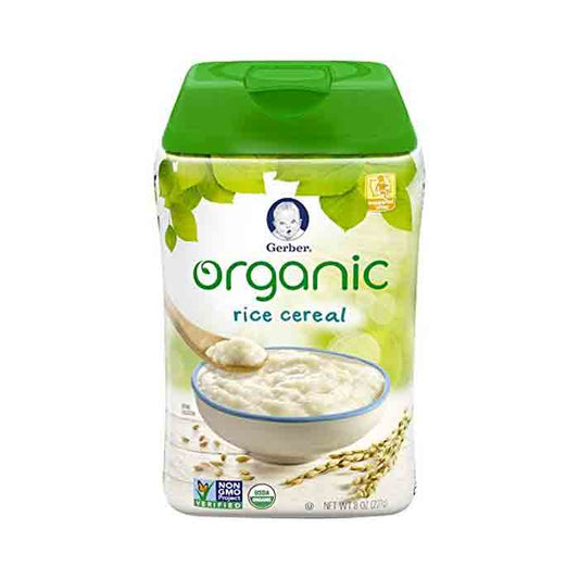 Gerbar Organic Rice Cereal 227gm