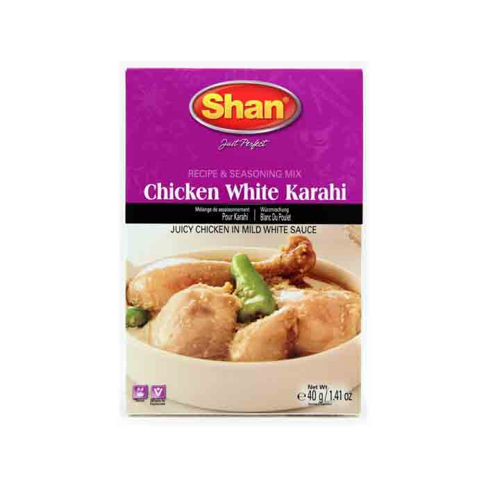 Shan Chicken White Karahi Mix Masala 40g