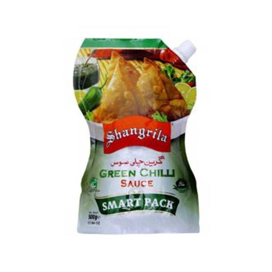 Shangrila Green Chilli Sauce 500g Pouch