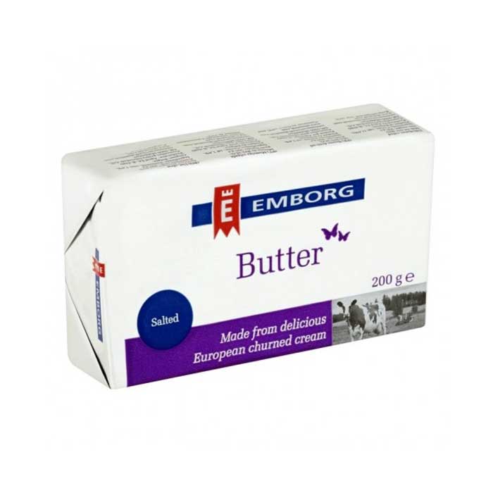 Emborg Butter Salted 200g