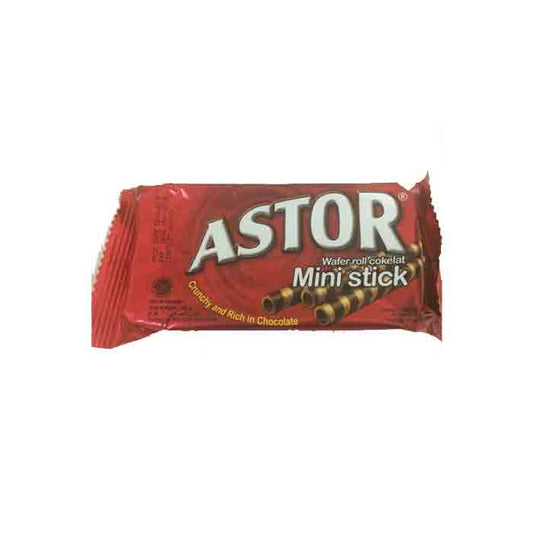 Astor Mini Stick Wafer Roll 20g