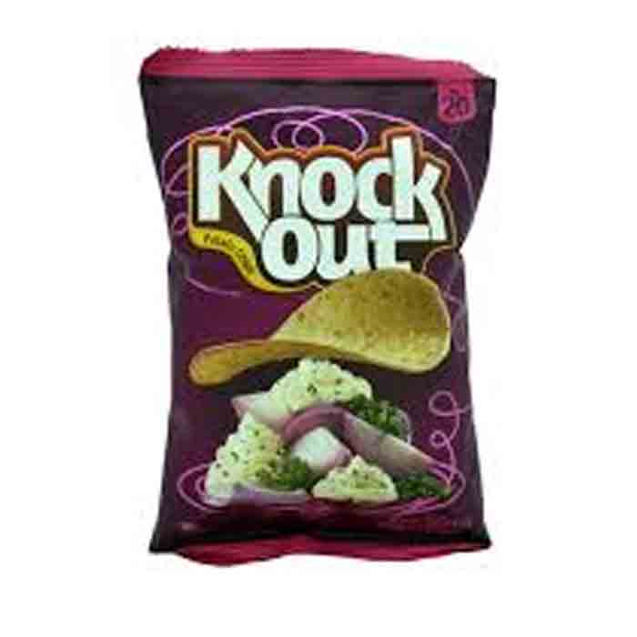 Knock Out Chips Sour Cream & Onion 45g