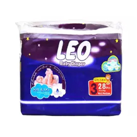 LEO Baby Diaper Regular Medium 28s