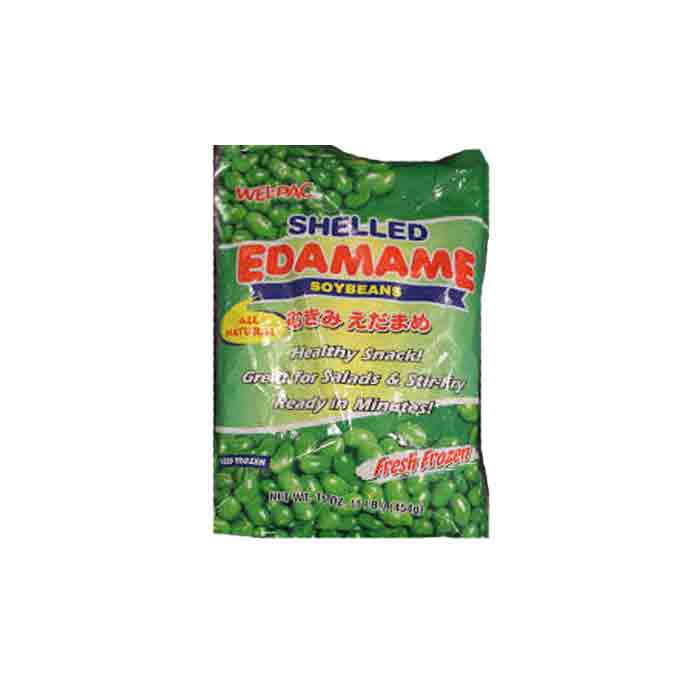 Well-Pac Edamame Soya Been Shelled 454g