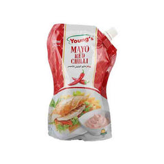 Youngs Mayo Red Chilli 500ml