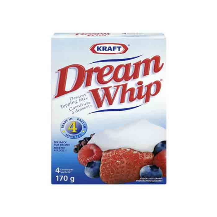 Dream Whipped Topping Mix 4s 144g