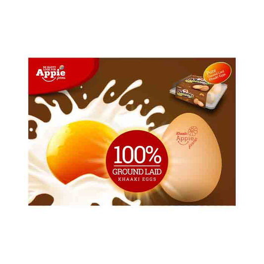 Appie Khaki Egg 6pck