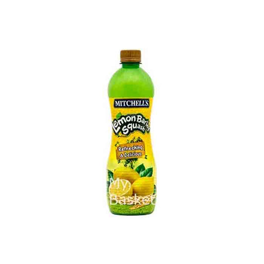 Mitchells Lemon Barley Squash 800ml