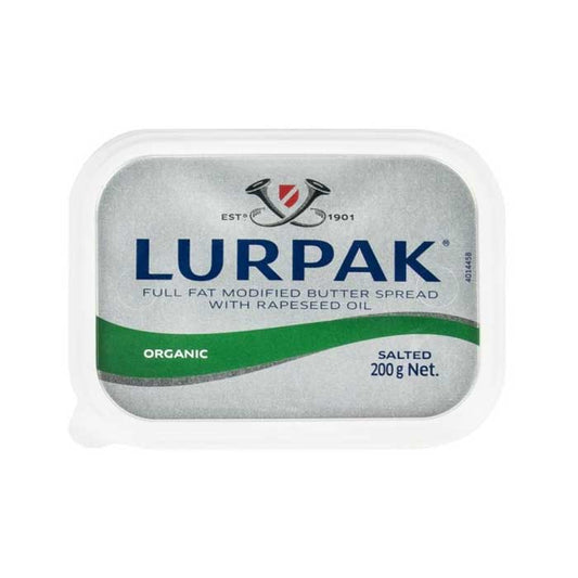 Lurpak Butter Organic 200g Tub