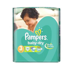 Pampers Baby Dry 3 Midi 18s 4-9kg