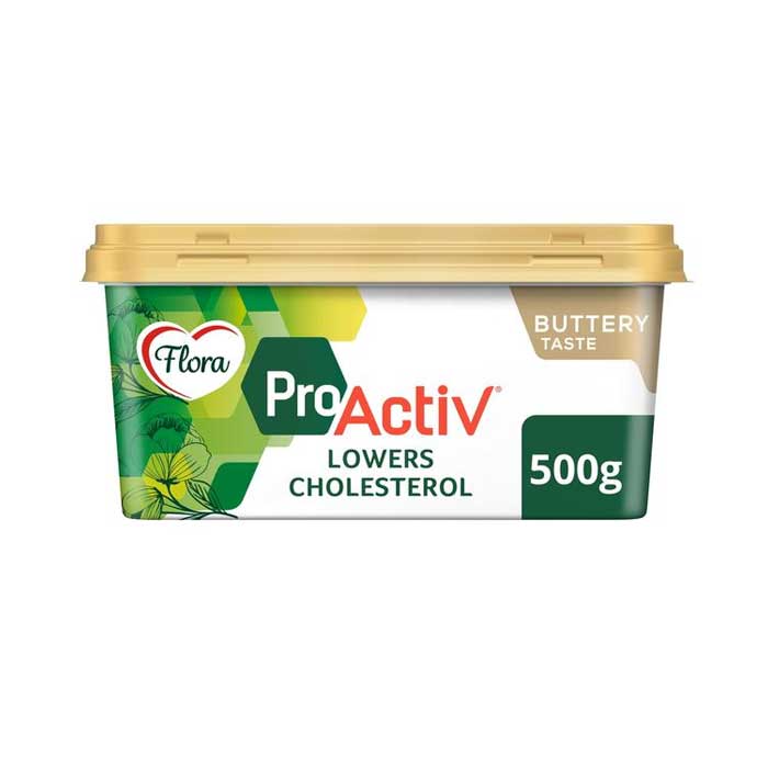 Flora Buttery Cholesterol Free 500g