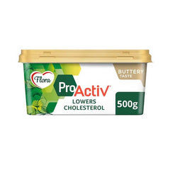 Flora Buttery Cholesterol Free 500g