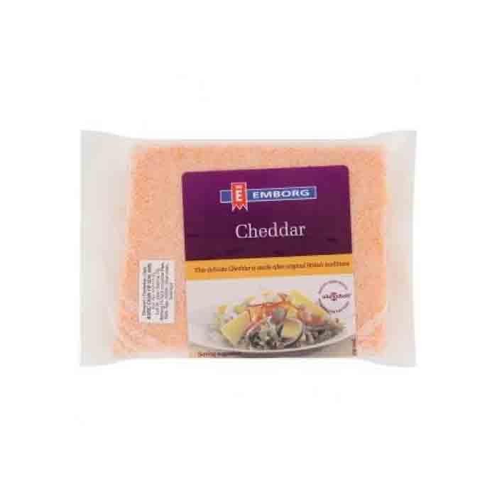 Emborg Chedder Cheese Coloured 200g