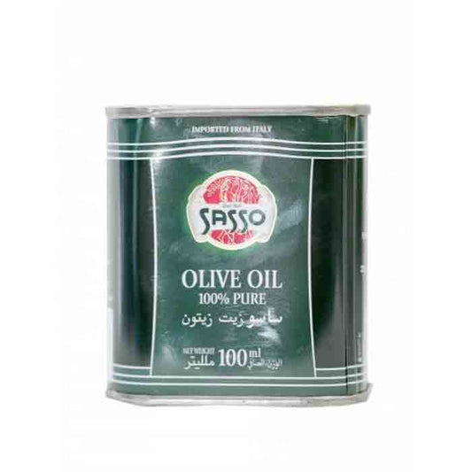 Sasso Olive Oil Tin 100ml