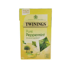 TWININGS PURE PEPERMINT GREEN TEA 20PCS 40GM