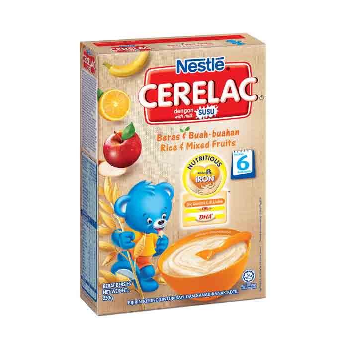 Nestle Cerelac Rice&Mixed Fruits 250g