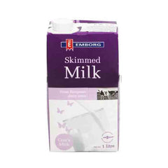 Emborg Milk Skimmed 1ltr