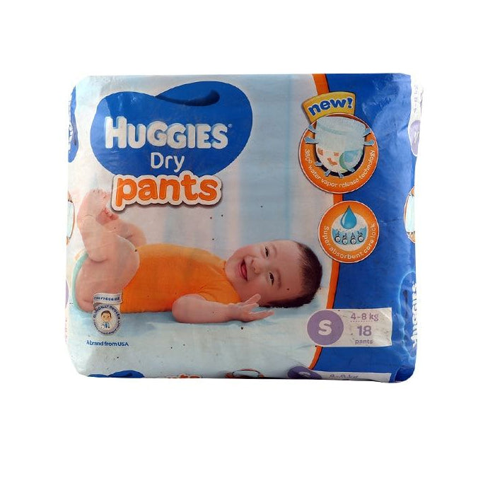 Huggies Dry Pants Eco S 18s